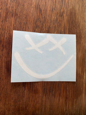 X Smiley Sticker